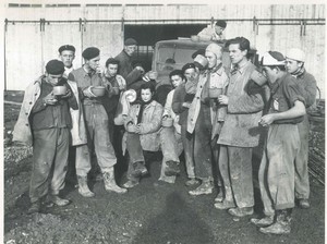 Svačinka během stavby