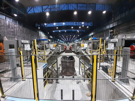 The wire rod mill in Liberty Ostrava has new shears. Modernization worth 40 million Czech crowns will save production costs and increase reliability and productivity of the wire rod mill