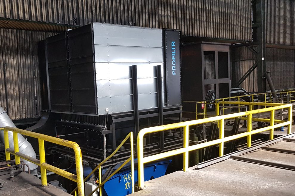 New fabric filters in LIBERTY Ostrava will reduce dust emissions