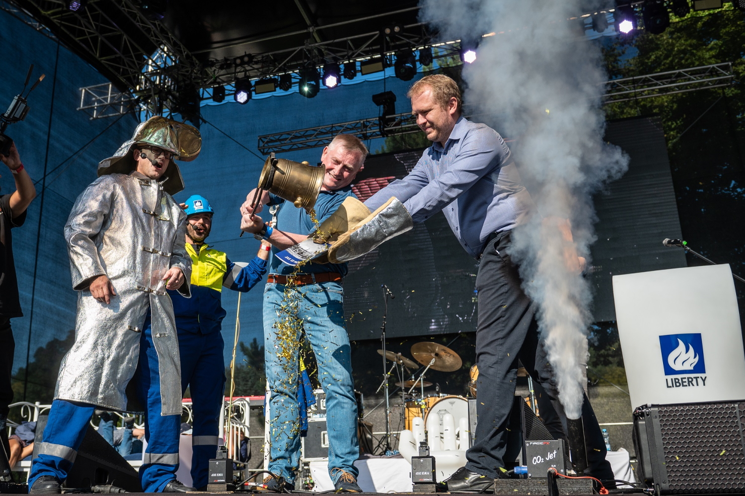 The Ostrava steelworks celebrates 70 years since its foundation